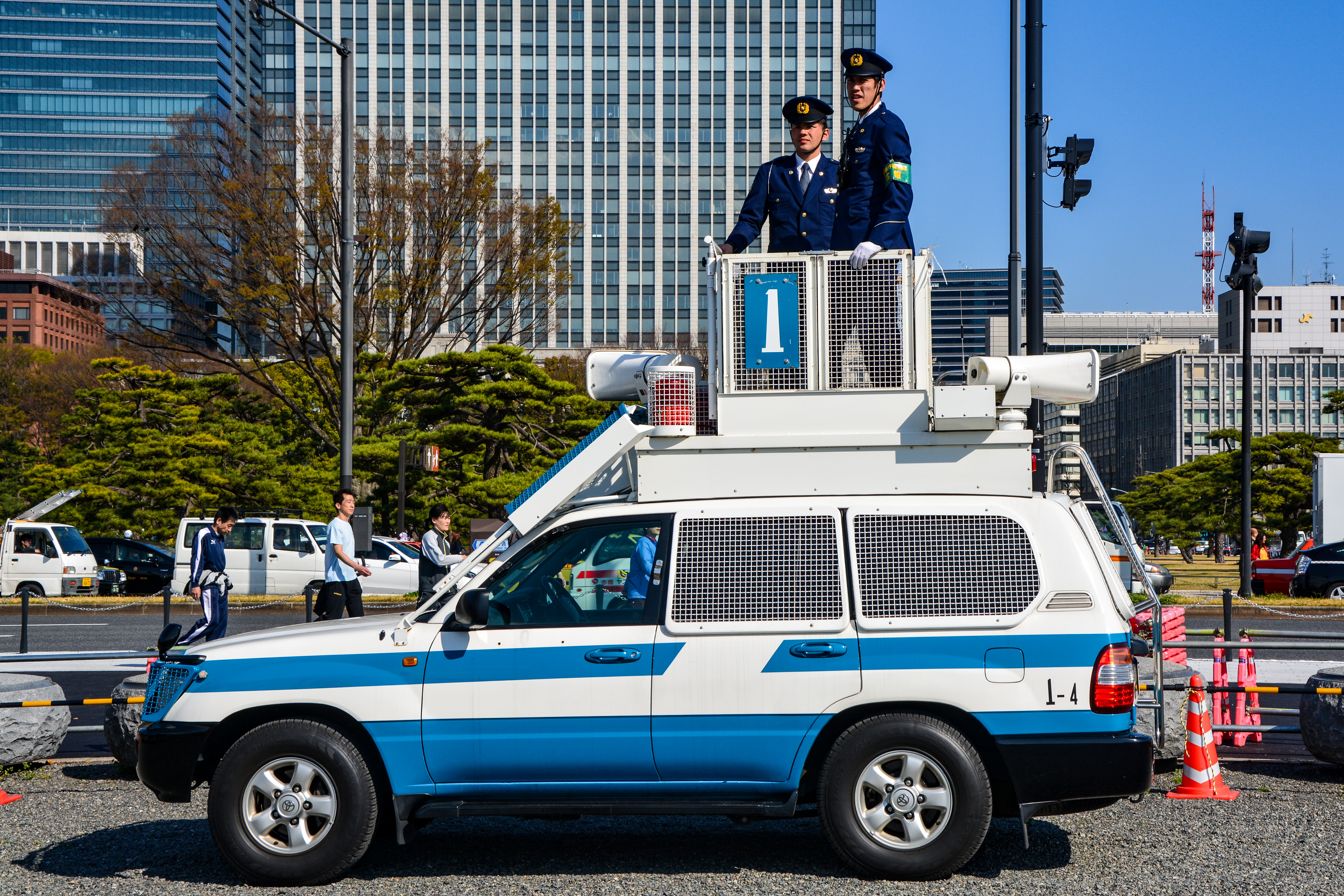 Policemen in Japan